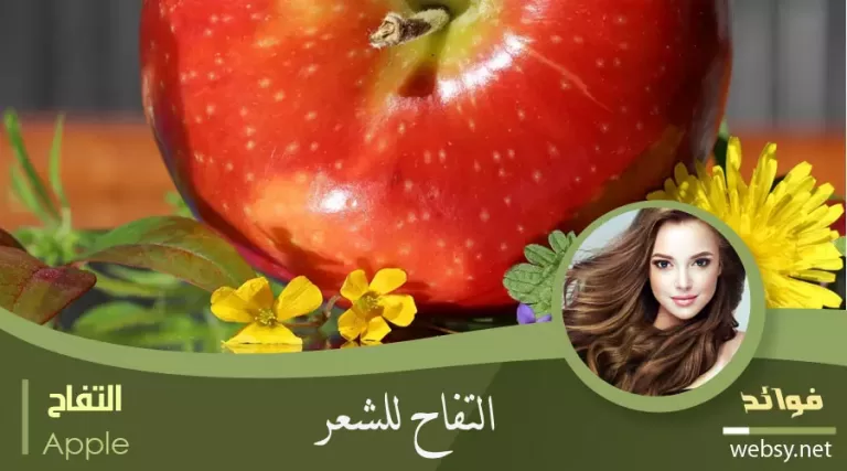 فوائد التفاح للشعر والمحافظة على صحة وقوة الشعر