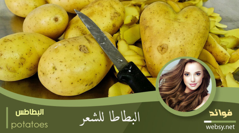 فوائد البطاطس للمحافظة على صحة الشعر